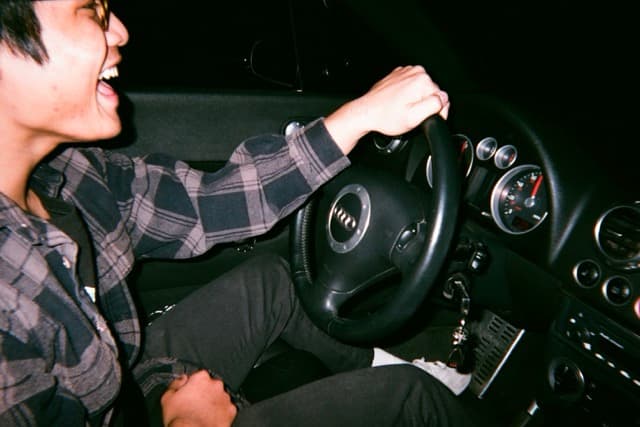 Racing Sebastian's Audi down Tampa Ave (2020)