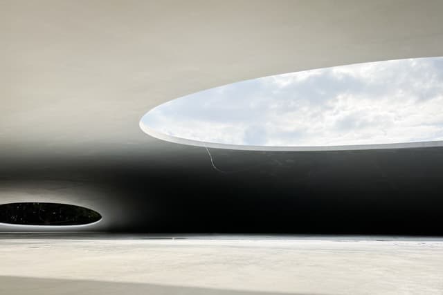The quiet grandeur of Ryue Nishizawa's *Teshima Art Museum*. I thought Nishizawa's framing of the sky above was genius. (2024)